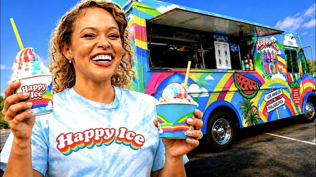 Yonna Jay running an ice cream truck